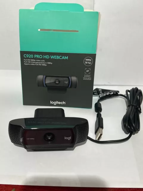 Logitech Pro C920 Full HD Webcam 1080p