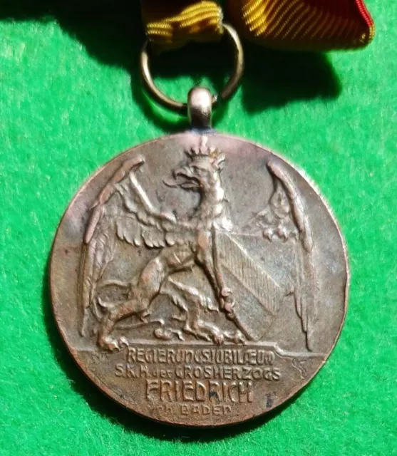 Orden Baden 1902 Regierungs-Jubiläums-Medaille