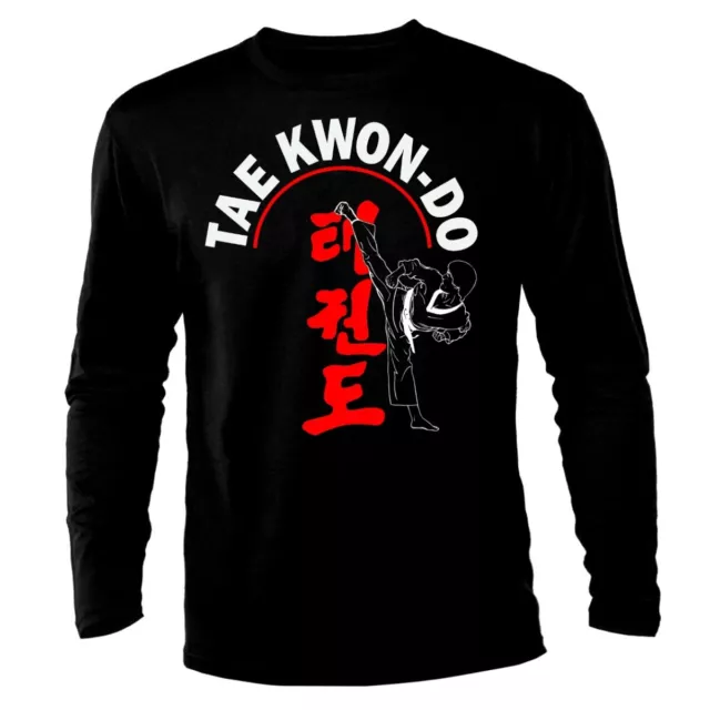 Taekwondo Karate Martial Arts MMA Long Sleeve T-Shirt