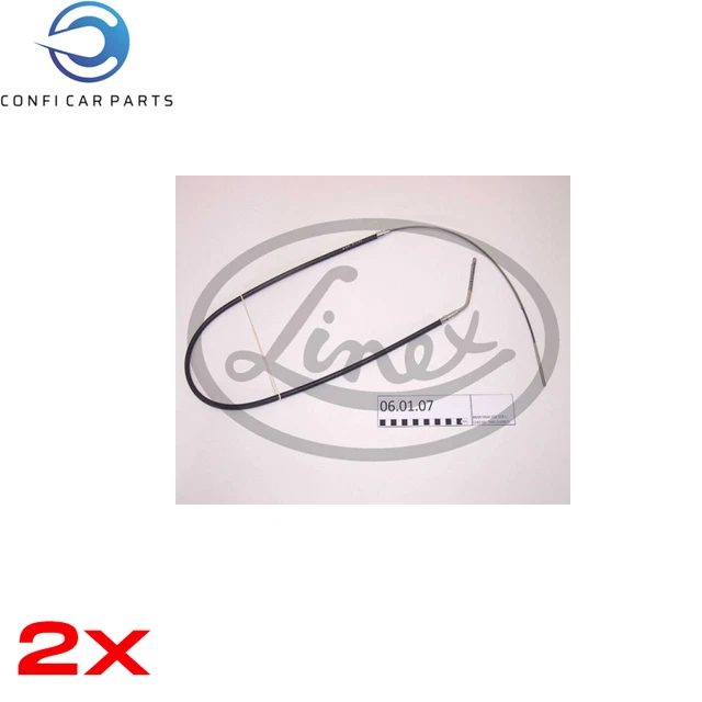 Handbremsseil Bremsseil Paar Hinten Linex 060107 2Pcs P Neu Oe Qualit�T