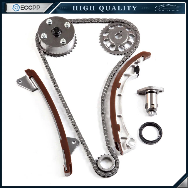 Timing Chain Kit + VVT-i Gear For Toyota Corolla for Matrix MR2 00-08 1.8 1ZZFE