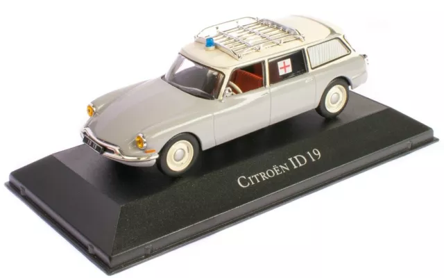 ELIGOR, CITROEN ID break 1962 ambulance base neutre, échelle 1/43, ATL7495004