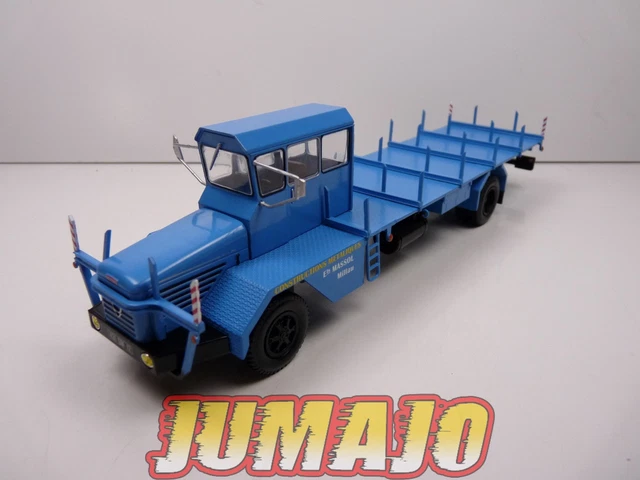 Collection Hachette N°89 Berliet GLR 8 M3 Benne Entrepreneur – 1/43 – Ixo – Bicolore