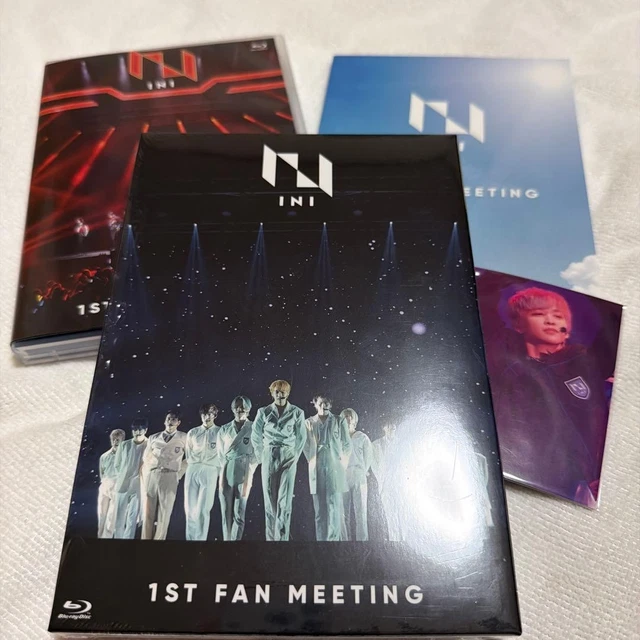 INI 1ST FAN Meeting Blu-ray with Goto Trading Card Japan EUR 51,95