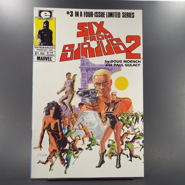 Six From Sirius 2 #3 Epic Comics February 1986 Marvel Limited Series