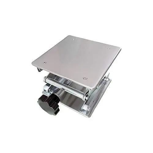 6 X6stainless Steel Lab Jack Scissor Stand Platformlab Lift Stand Table Scient