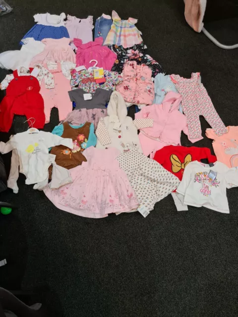 Brand new Baby girl clothes 6-9 months bundle for all seasons