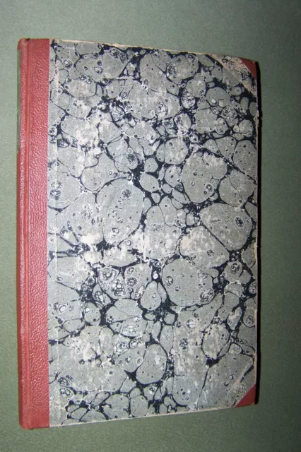 1874 Übungen des lateinischen Stils Dr C F von Nägelsbach Marmorpapier Einband