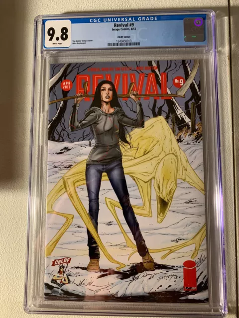 Revival 9 CGC 9.8 CBLDF Variant