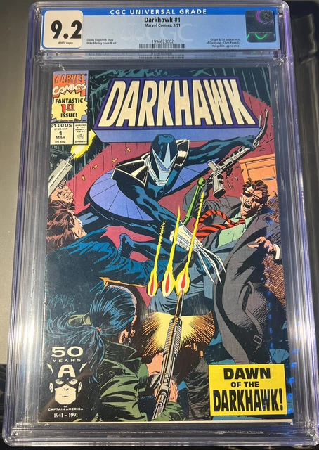 Darkhawk #1 CGC 9.2 1st Appearance of Darkhawk & Origin (Chris Powell)