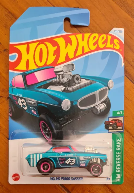 Hot Wheels 2024 Super Treasure Hunt - H Case - Volvo P1800 Gasser Sth - Vhtf