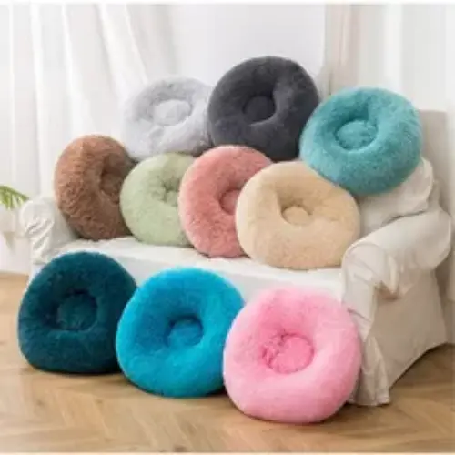 Donut Mand Dog Accessories for Large Dogs Cat's House Plush Pet Bed for Dog XXL