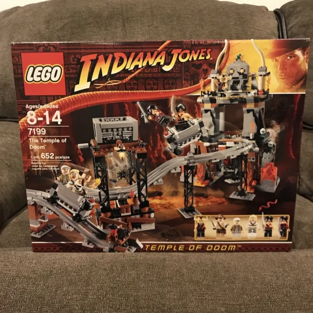 LEGO Indiana Jones The Temple of Doom (7199) Brand New Sealed Box Excellent