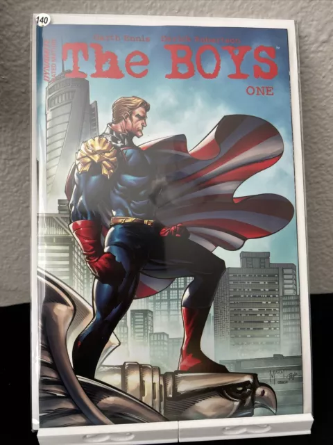 The Boys #1 Trade Marat Mychaels NYCC Exclusive 1/500 NM Superman 204 Homage!