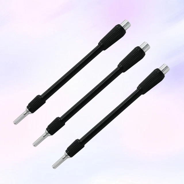 3Pcs 129mm Estensione flessibile Albero in plastica morbida Gambo esagonale