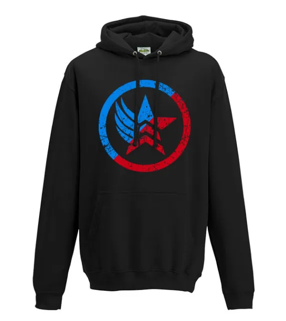 Mass Effect Paragon and Renegade pull over hoodie