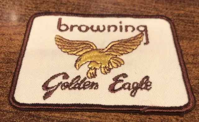 vintage Browning Golden Eagle Bowhunting Patch