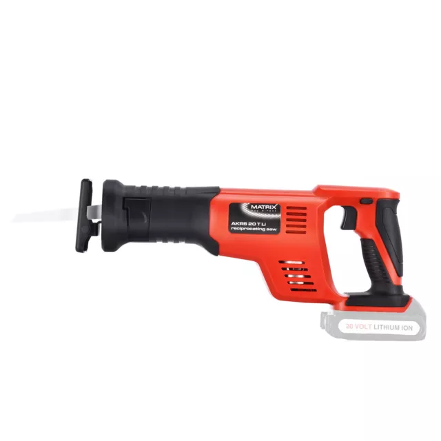 Cordless Matrix 20V Reciprocating Saw Lithium Electric Power Tool Skin Only 2