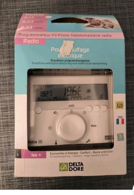 Thermostat Sans Fil Programmable Deltia 8.13