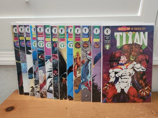 Will to Power #1-12 Set + Titan Special #6 Signed