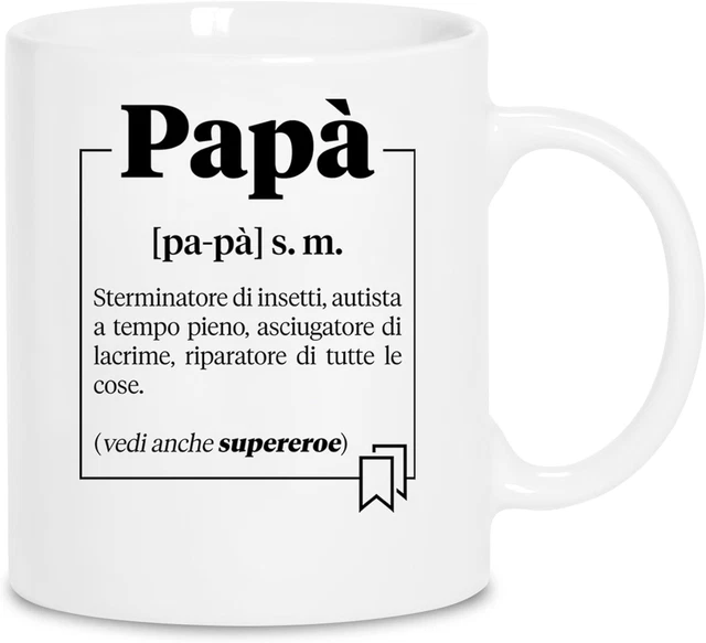 Pazzo Rum Uomo Stars Smalto Tazza Scherzo Divertente Ubriacatura Papà