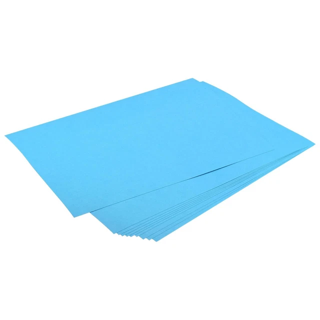 Cartulina Recortes Álbum Papel 11.7" x 16.5", 74 Lb/200 Gsm, Lago Azul 20uds