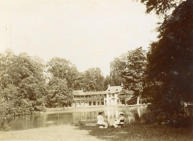 France, Jardins de Versailles  Vintage citrate print. Tirage citrate  8x11