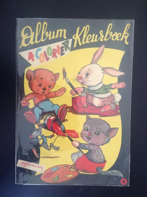 Ancien album à colorier Illustré par Arnal ? TRES BON ETAT No Pif