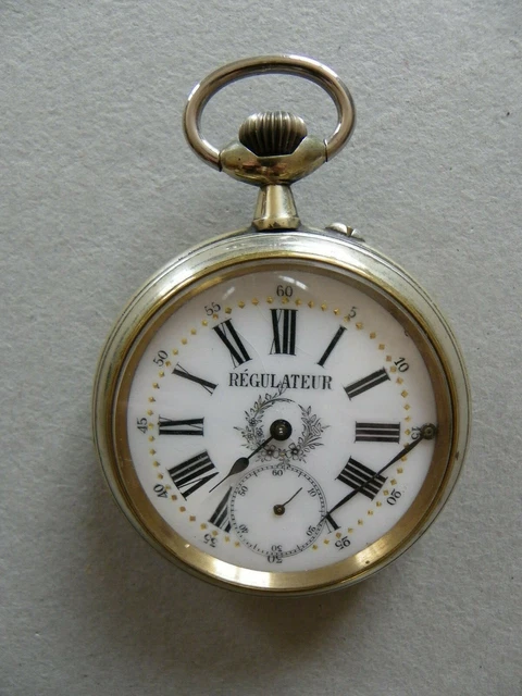 ANCIENNE MONTRE GOUSSET Ultra Très Rare Fonctionne Petit Éclat Sur
