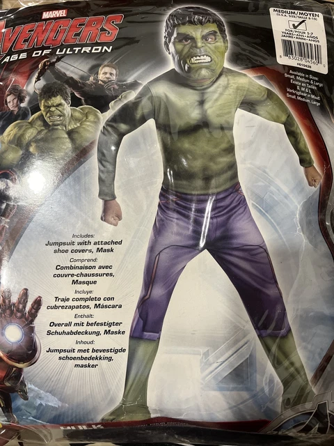 Vestito carnevale deals hulk 4 anni