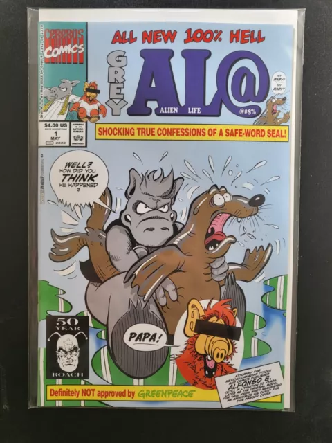 Cerebus In Hell  Presents Alien Life One Shot - Alf Parody