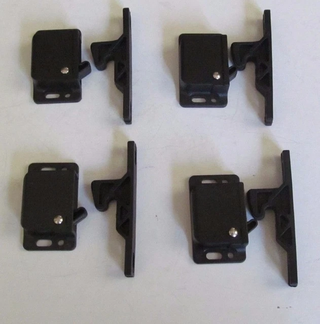 4 GRABBER CATCHES 10 LB Push to Close Latch RV Boat Hardware