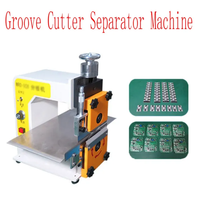 Groove PCB Separating Separator Machine Sub-board Machine PCB Cutter 110V