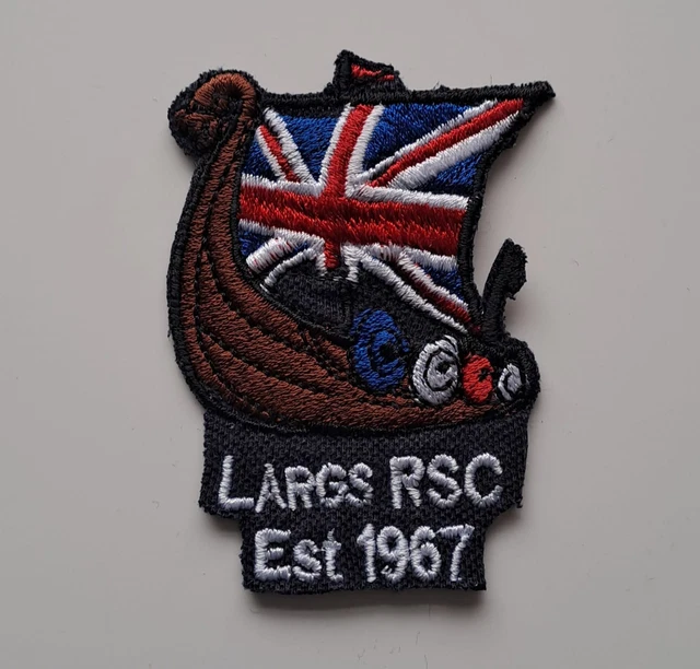 Uk Rangers Patch VERY RARE &LARGS Rsc Est 1967