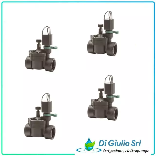 Elettrovalvola Irrigazione Rain Rn 150 1'' F Con Solenoide 24 - 4 Pezzi