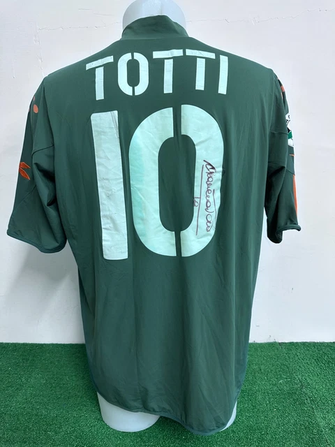 Maillot AS Roma Vintage 2001/2002 - Kappa - Issue/No Match Worn (Occasion)