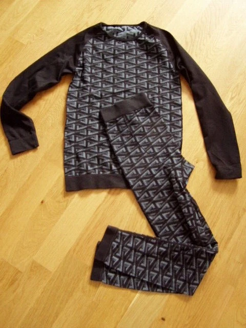 * Coole schwarze Ski Unterwäsche Wintersport Gr. 146/152 - Jungs wNeu`*