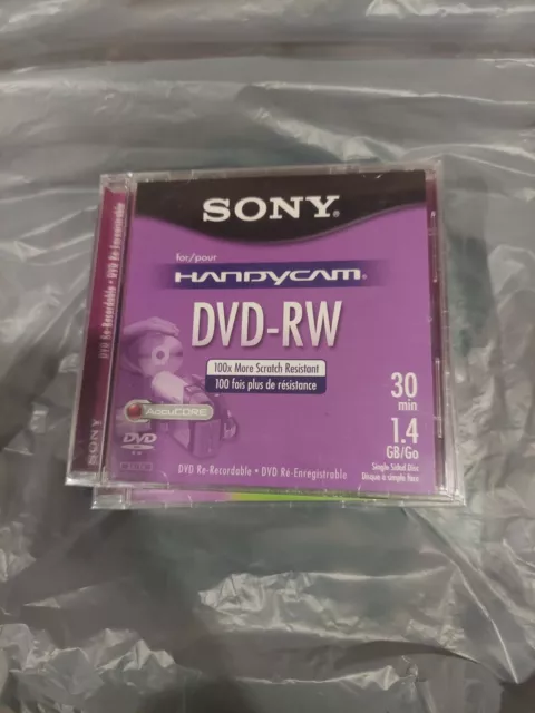 Sony Handycam DVD-R Paquete de 4 Min 1,4 GB Grabable SELLADO