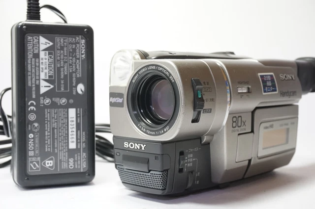 SONY CCD-TRV80 STEREO HI8 8mm Video8 camera Camcorder VCR