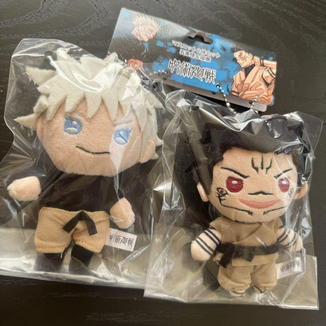 JUJUTSU KAISEN SATORU Gojo & Sukuna Ryomen Plush Doll Mascot Set Jump