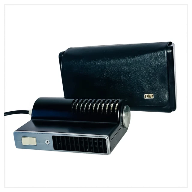 SECADOR DE PELO Vintage BRAUN HLD 231 Reinhold Weiss W Alemania