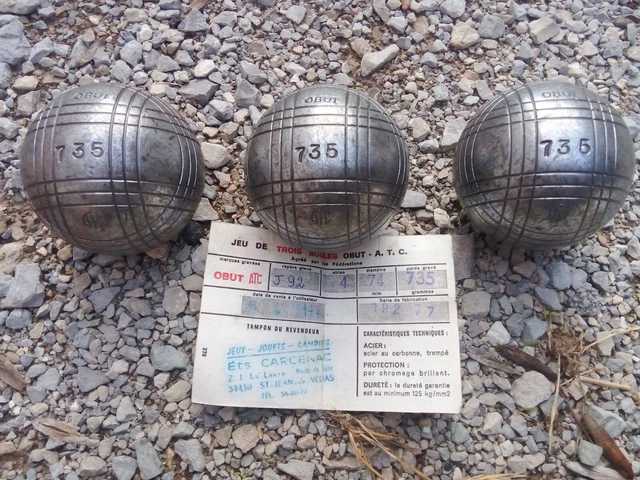 Triplette boules de pétanque obut atc 72 /730 - Sport & Plein air