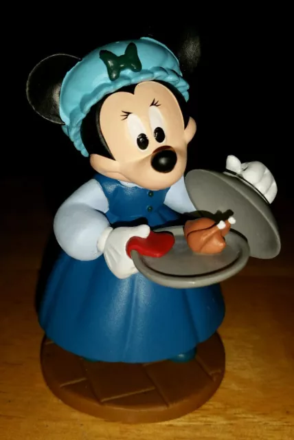 Disney Mickey's Christmas Carol Minnie Mouse Mrs Cratchit 3" Figure Cake Topper