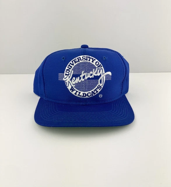 NWOT 90s Kentucky Wildcats Hat The Game Circle Logo Snapback University Tag VTG