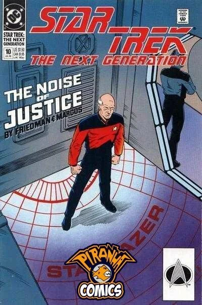 Star Trek: The Next Generation #10 (1989) Vf Dc