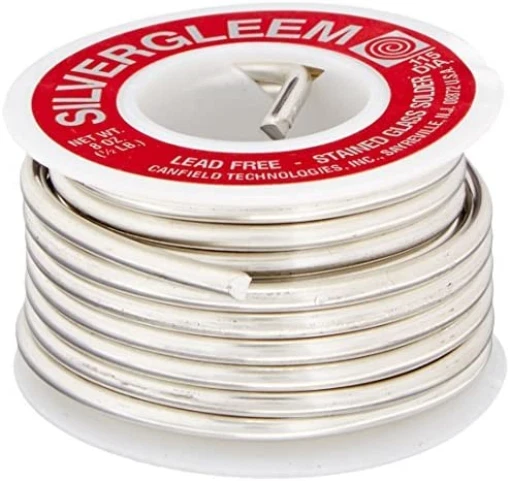 Canfield Lead-Free Silvergleem Solder 1/2 Lb spool