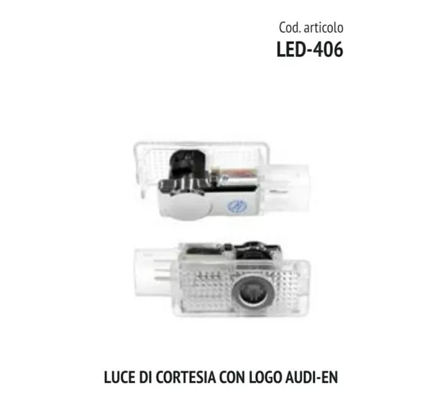 Proiettori Logo 3D Audi Luci Cortesia Portiere Led Logo Audi A1 A3 A4 A6 Q3