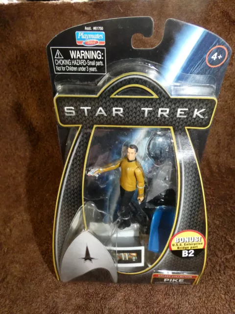 Star Trek Pike Galaxy Collection 2009 Playmates Toys Sealed