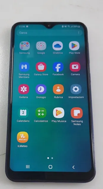 Smartphone Samsung Galaxy A10 SM-A105FN 6.2'' Android 11  RAM 2 Memoria 32