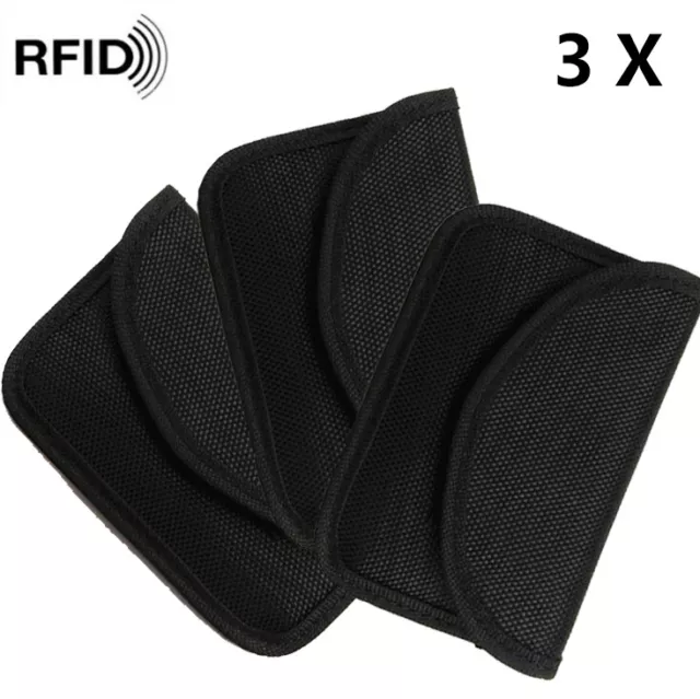 3PCS Handy-Anti-Tracking-Anti-Spionage-GPS-Rfid-Signal-Blocker-Beutel Tasche